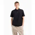 Armani Exchange 6dzfac-zj9sz Kortermet Poloskjorte