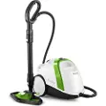 Polti Vaporetto Smart 110 Eco, Dampvasker (sylinder), Sort, Grønn, Hvit, Knapper, Rotasjon, Rustfritt stål, 1500 W, AC