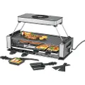 Unold RACLETTE 48785 Smokeless - Raclette/grill - 1.2 kW - svart/rustfritt stål