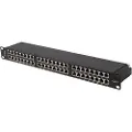 Lanberg Patch Panel 48 port 1U 19 kat.6 FTP ekranowany szary