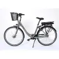 Tretwerk Elsykkel Cloud-Grey Shimano Nexus 7-trinns 49 cm 13,0Ah Greenway batteri