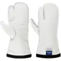 Hestra votter og hansker Hestra Heli Ski Liner, 3-finger Innerhansker, Offwhite