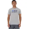 New Balance Sport Essentials Heathertech Graphic Kortarmet T-skjorte