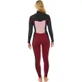 Rip Curl D/patrol 4/3 Mm Dame Våtdrakt I Neopren Med Glidelås I Brystet Og Lange Ermer
