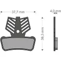 Brenta Ciclo Light Tech Xo-elixir Trail/rsc/r/t Avid/sram Skivebremseklosser