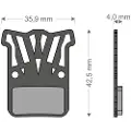 Brenta Ciclo Light Tech Hrd/etap/level Ultimate/tlm Sram Skivebremseklosser