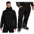 KILPI Tonnsi, Skijakke, Plus size, Herre, Black