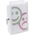 HAN Image''in, Veggmontert postkasse, Polypropylen (PP), Hvit, Nøkkel, Front, 260 mm