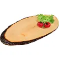 Kesper 61200, Skiferplate, Tre, Tre, Oval, 390 mm, 160 mm