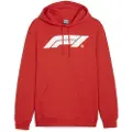 Puma F1 Essentials's Motorsport Logo Hoodie Men, Clothing, Pop Red, L