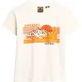Superdry Outdoor Stripe Fitted Kortarmet T-skjorte
