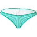 Tommy Hilfiger Cheeky High Leg Print Bikini Bunn