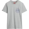Superdry Copper Label Chest Graphic Kortarmet T-skjorte