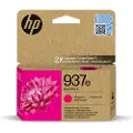 HP 937e EvoMore - Magenta - original - blekkpatron - for Officejet Pro 9110b, 9120e, 9720E, 9730e