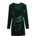 Superdry Velvet Longsleeved Mini Kjole