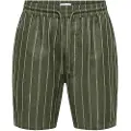 Only & Sons Tel Stripe 0139 Shorts