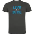 Kruskis Live For Dive Kortarmet T-skjorte