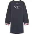 Pepe Jeans Tori Lang Ermet Midi-kjole