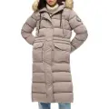 Superdry Everest Faux Fur Longline Jakke