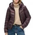 Superdry for woman. W5011724A Quilted hooded jacket Fuji purple (XS), Casual, Polyester
