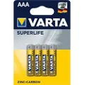 Varta Super Heavy Duty R03/AAA-batteri - 4 stk.