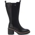 Refresh for woman. 17200901-NEGRO Boots 172009 black (38), 5 to 8 cm, Zip, Casual