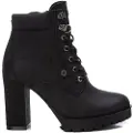 Refresh for woman. 17238301-NEGRO Ankle boots 172383 black (40), 8 to 10 cm, Zip, Casual