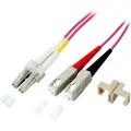 EFB Elektronik O03232 Infiniband/fiberoptisk Lc Sc Om4 Fiberoptisk Kabel 2 M