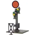 Viessmann Modelltechnik 4406 N Formsignal Todelt Advarselssignal Færdig model DB