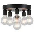 BELID BelidPlafond 6 a Regal, diameter 32SvartPlafonderFra Homeroom
