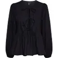 Pieces Jolly Langermet Bluse