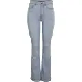 Noisy May Sallie Skinny Flare Vi515lb Høytaljede Jeans