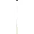 QAZQA Moderne svart og beige pendellampe for 1-fase skinnesystem - Slimline Keno