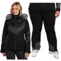 KILPI Lin, Skijakke, Plus size, Dame, Black