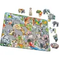 Larsen Maxi Happy African Animals 43 pcs Puzzle