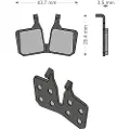 Brenta Ciclo Mt5/mt7 Magura Sinterbremseklosser