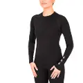 Volcom Merino Blend Crew Teknisk skjorte svart