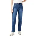 Wrangler 112342835 Mom Straight Fit Jeans