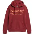 Superdry Tonal Venue Logo Hettegenser