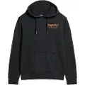 Superdry Tonal Venue Logo Hettegenser