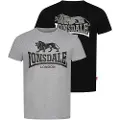 Lonsdale Loscoe Kortarmet T-skjorte 2 Enheter