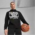 Puma Winning Shot Graphic Tech Hettegenser