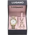 Lugano Elegans Gift Set L0094 Dameklokke