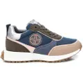 Xti Kids unisex for kids. 15054001-JEANS Trainers 150540 blue (38), Flat, Laces, Casual, children's fashion