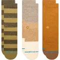Stance Cubical Crew 3 Pack Socks mønster