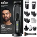 Braun MGK7491, Wet & Dry, AC / batteri, Sort