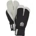 Hestra W.S. Wool Terry Split, Hansker, Black