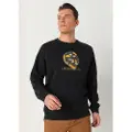LOIS Jeans for man. 165653389 Graphica Calavera Chenille sweatshirt black (3XL), Casual, Cotton, Long sleeve