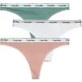 Calvin Klein 000qd5209e Tanga 3 Enheter