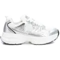 Xti for woman. 14326001-PLATA Trainers 143260 silver (38), Flat, Laces, Casual